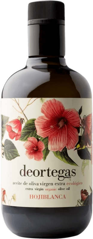 送料無料 | オリーブオイル Deortegas Virgen Extra Ecológico ムルシア地方 スペイン Hojiblanca Eco エコ ビオ オーガニック ボトル Medium 50 cl