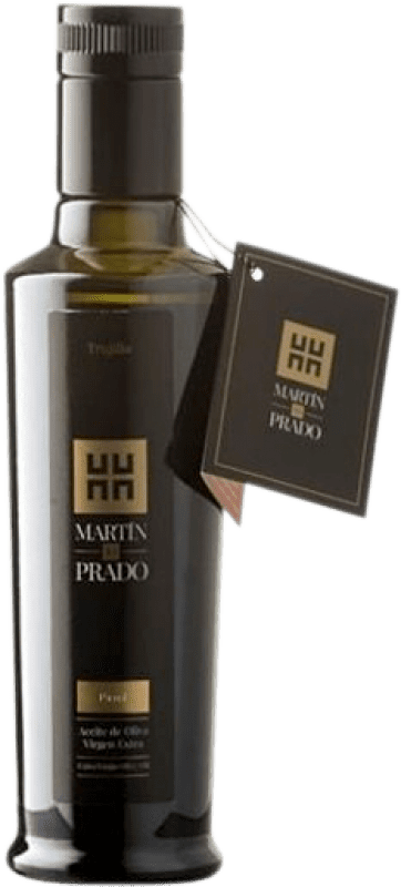 Free Shipping | 9 units box Olive Oil Martín de Prado EVOO Extra Virgin Cáceres Spain Picual Small Bottle 25 cl