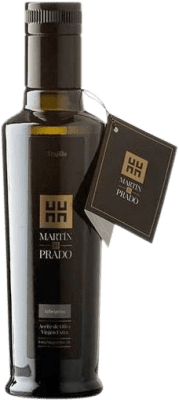 Envoi gratuit | Boîte de 9 unités Huile d'Olive Martín de Prado HOVE Vierge Extra Cáceres Espagne Arbequina Petite Bouteille 25 cl