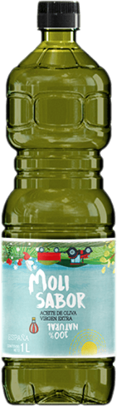 11,95 € | 橄榄油 Oleícola Jaén Molisabor EVOO 特级初榨 Jaén 西班牙 Arbequina — 阿贝基纳 1 L PET — 塑料