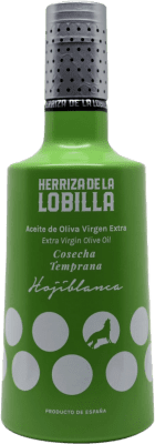 送料無料 | オリーブオイル Herriza de la Lobilla EVOO エキストラバージン Sevilla スペイン Hojiblanca — オヒブランカ ミディアムボトル 50 cl