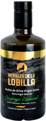 12,95 € | Aceite de Oliva Herriza de la Lobilla Especial, AOVE Virgen Extra Sevilla España Botella Medium 50 cl