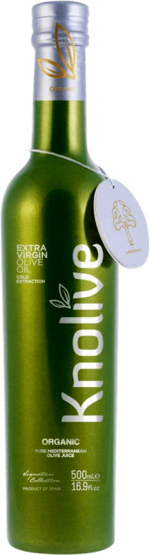 Бесплатная доставка | Оливковое масло Hispasur Knolive Virgen Extra Organic Córdoba Испания Органический бутылка Medium 50 cl