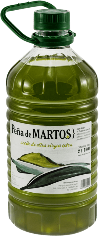 18,95 € | Huile d'Olive Tuccioliva Peña de Martos Virgen Extra PET Jaén Espagne Picual Carafe 2 L
