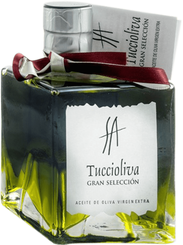 Envío gratis | Aceite de Oliva Tuccioliva Mystic AOVE Virgen Extra Jaén España Picual Botellín 25 cl