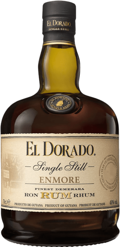 116,95 € | Ром Demerara El Dorado Single Still Enmore Гайана 70 cl