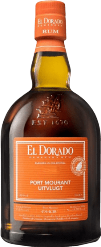 219,95 € | Ром Demerara El Dorado Port Mourant Uitvlugt Гайана 70 cl