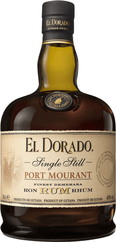 116,95 € | Ром Demerara El Dorado Single Still Mourant Гайана 70 cl