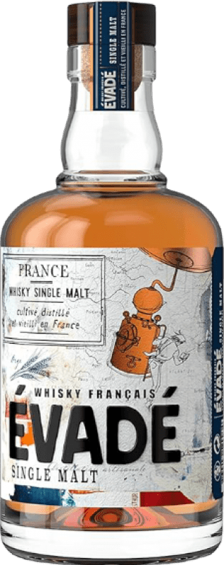 36,95 € | Whisky Single Malt Évadé Francia 70 cl