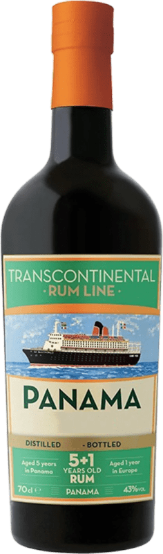 66,95 € | Rum Transcontinental Panamá Frankreich 6 Jahre 70 cl