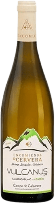 10,95 € | 白葡萄酒 Encomienda de Cervera Vulcanus Sauvignon Blanc Albariño D.O.P. Campo de Calatrava 卡斯蒂利亚 - 拉曼恰 西班牙 Albariño — 阿尔巴利诺, Sauvignon — 苏维浓 75 cl