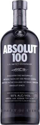 伏特加 Absolut 100 1 L