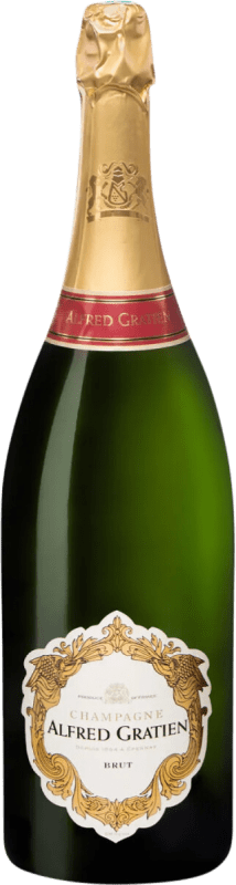 736,95 € Envoi gratuit | Vin Mousseux Blanc Alfred Gratien Seco — Sec Classique A.O.C. Champagne Bouteille Impériale-Mathusalem 6 L