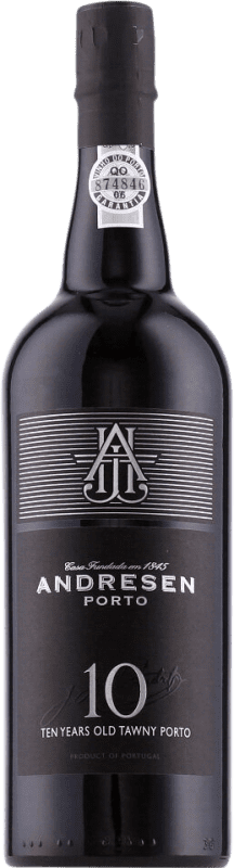 37,95 € Бесплатная доставка | Креплёное вино Andresen Tawny I.G. Porto 10 Лет