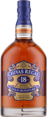 Whisky Blended Chivas Regal Gold — Edición Oro, Signature — de Autor 18 Años