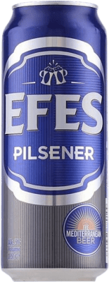 10,95 € | Scatola da 24 unità Birra Efes Pilsener Turchia Latta Media 50 cl