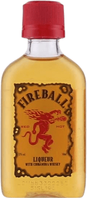Envoi gratuit | Liqueurs Fireball Cinnamon & Whisky Canada Bouteille Miniature 5 cl