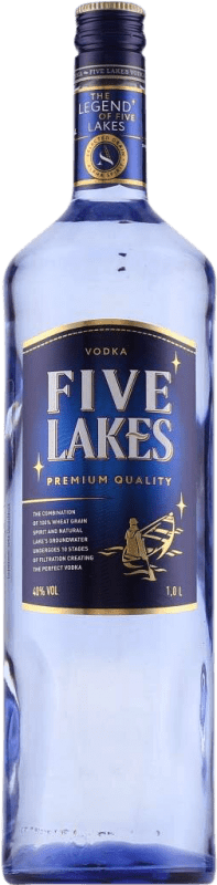 18,95 € | Водка Five Lakes Premium — Премиум Российская Федерация 1 L