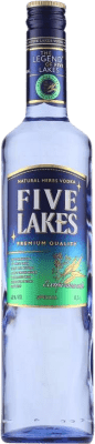 Vodka Five Lakes Extra, Premium 50 cl Smooth — Morbido