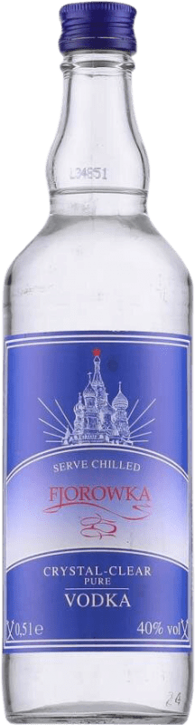 22,95 € Envio grátis | Vodka Fjorowka Garrafa Medium 50 cl