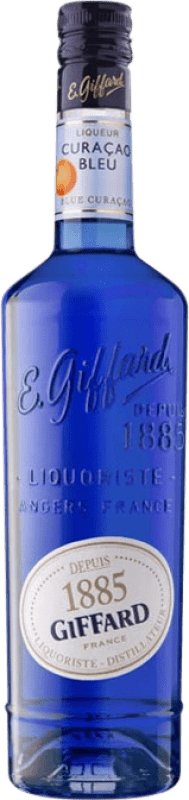 Envío gratis | Curaçao Giffard Blue — Edición Azul Francia 70 cl