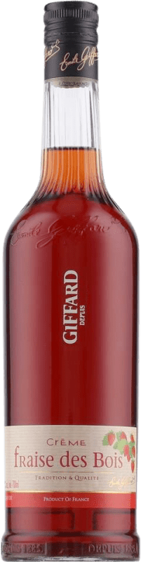 17,95 € Envio grátis | Licor Creme Giffard Fraise des Bois Walderdbeer