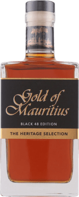 Ром Gold of Mauritius The Heritage 48 Dark Black Чёрная, Отбор, Ограниченный выпуск 70 cl