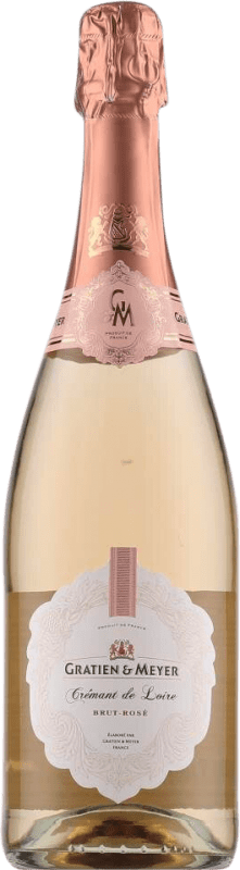 14,95 € | Rosé Sekt Gratien & Meyer Seco — Trocken Rosé A.O.C. Crémant de Loire Loire Frankreich Cabernet Franc, Pinot Noir — Spätburgunder, Chardonnay, Chenin 75 cl