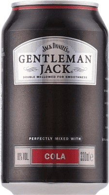 Envío gratis | Mixer Jack Daniel's Gentleman Tennessee Estados Unidos Lata 33 cl Cola, Whisky