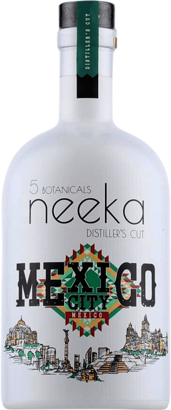67,95 € Бесплатная доставка | Джин Neeka Mexico City Distiller's Cut Средняя бутылка 50 cl