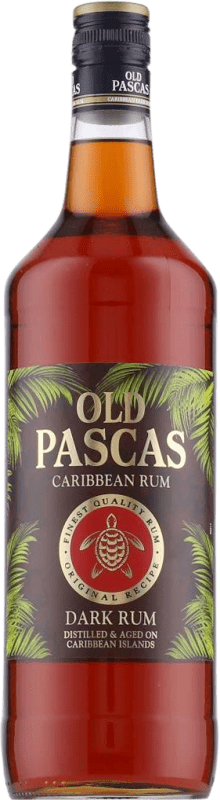 Envio grátis | Rum Old Pascas Caribbean Dark — Escuro Barbados 1 L