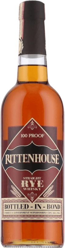 59,95 € Envoi gratuit | Blended Whisky Heaven Hill Rittenhouse 100 Proof Straight Rye
