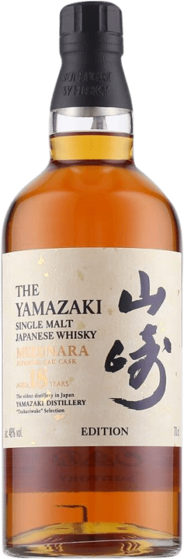Envoi gratuit | Whisky Single Malt Suntory The Yamazaki Tsukuriwake Sélection, Japanese Mizunara Oak Cask — Fût de Chêne Japonais Mizunara Japon 18 Ans 70 cl