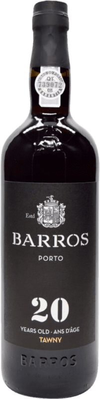 64,95 € Бесплатная доставка | Креплёное вино Sogevinus Barros I.G. Porto 20 Лет