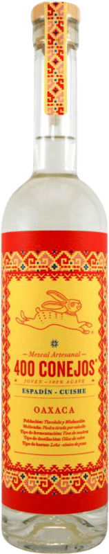 79,95 € 送料無料 | Mezcal Crista La Santa 400 Conejos Espadín Cuishe