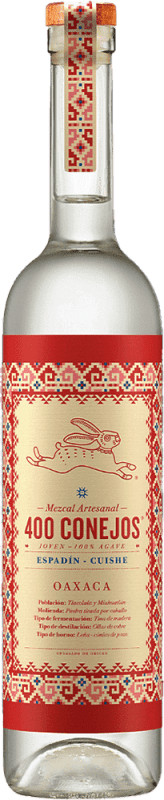 59,95 € | Mezcal Crista La Santa 400 Conejos Cuishe Espadín Mexique 70 cl