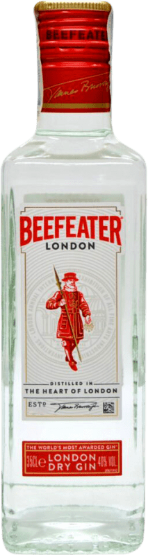 12,95 € Бесплатная доставка | Джин Beefeater треть литровая бутылка 35 cl