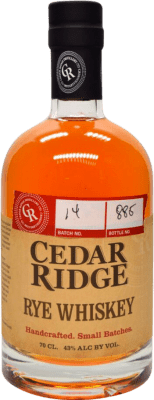 Бурбон Cedar Ridge Rye — Ржаной виски 70 cl