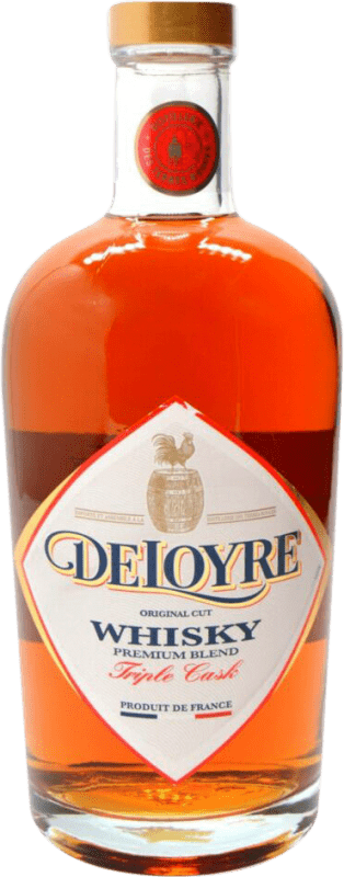 37,95 € Бесплатная доставка | Купажированный виски Terres Rouges Deloyre Premium Triple Cask