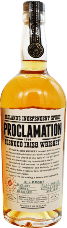 Kostenloser Versand | Blended Whisky Altamount. Proclamation Irland 70 cl