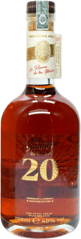 181,95 € | Rum Cuba Ron Santiago Kuba 20 Jahre 70 cl