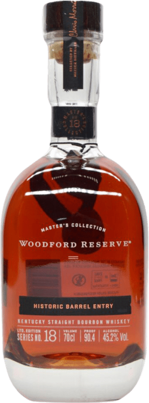 159,95 € | Whisky Bourbon Woodford Historic Barrel Entry États Unis 70 cl