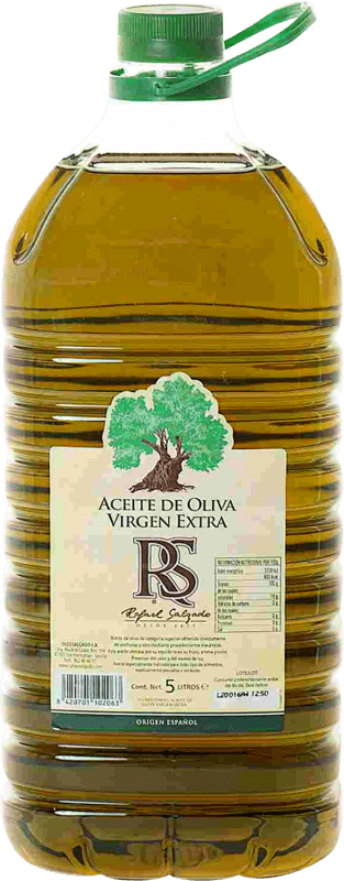 73,95 € 送料無料 | オリーブオイル Oleosalgado EVOO エキストラバージン ポリタンク 5 L