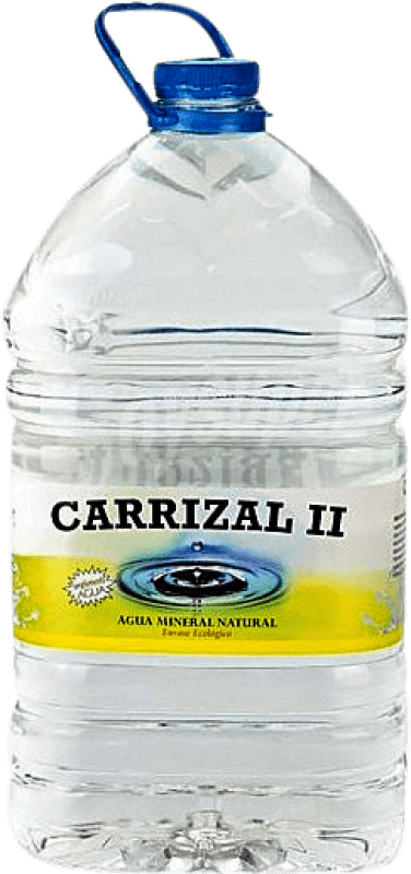 4,95 € Envío gratis | Agua Zerep Carrizal II Garrafa 5 L PET