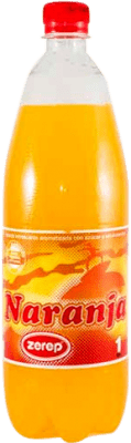 Refrescos e Mixers Caixa de 12 unidades Zerep Naranja PET