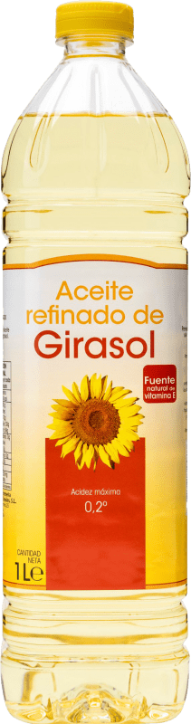 4,95 € | 植物油 Marca Blanca Refinado — 精製 スペイン 1 L Girasol — ひまわり