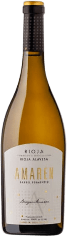 Free Shipping | White wine Amaren D.O.Ca. Rioja The Rioja Spain Viura, Malvasía 75 cl