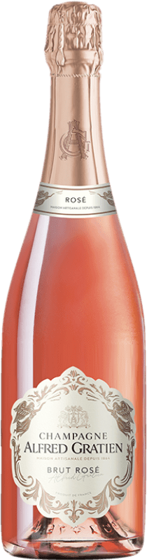 61,95 € Бесплатная доставка | Розовое игристое вино Alfred Gratien Rosé брют A.O.C. Champagne