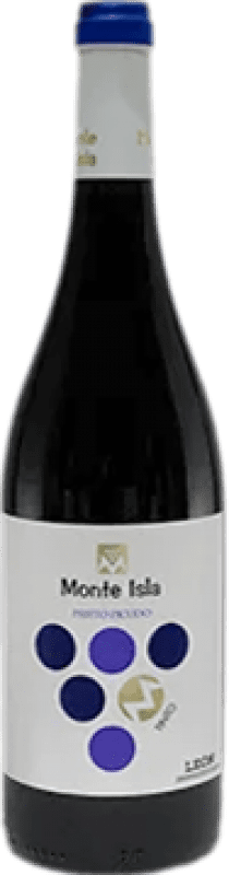 Envio grátis | Caixa de 12 unidades Vinho tinto Cepas Leonesas Monte Isla D.O. Tierra de León Castela e Leão Espanha Prieto Picudo 75 cl