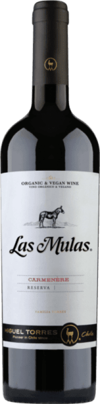 Free Shipping | Red wine Torres Las Mulas I.G. Valle Central Central Valley Spain Carmenère 75 cl